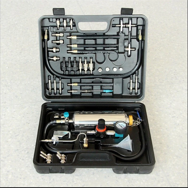 High Quality Fuel Tool Car Tools Clean Fuel Injection Systems Auto Tools Car Fuel Injector Tester Cleaning Throttle Tool kit
High Quality Fuel Tool Car Tools Clean Fuel Injection Systems Auto Tools Car Fuel Injector Tester Cleaning Throttle Tool kit