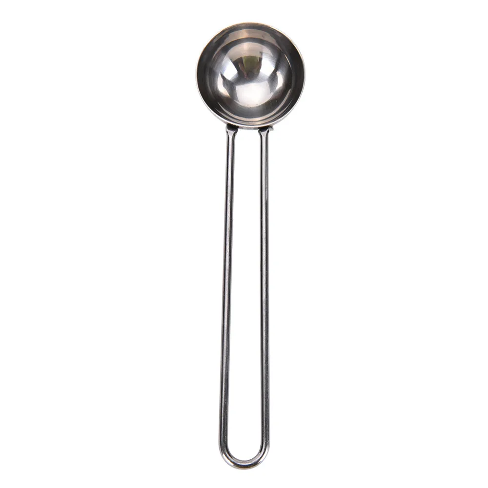 15.2cm * 3.7cm Long Handle Measuring Stirring Tea Bean Spoon Stainless Steel Coffee Scoop Ground Coffee Tea Measuring Scoop
15.2cm * 3.7cm Long Handle Measuring Stirring Tea Bean Spoon Stainless Steel Coffee Scoop Ground Coffee Tea Measuring Scoop