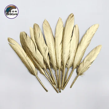 4-6 Inch(10-15 cm)Wholesale High Quality One Side Golden Tipped Goose Feather For Jewelry DIY
4-6 Inch(10-15 cm)Wholesale High Quality One Side Golden Tipped Goose Feather For Jewelry DIY