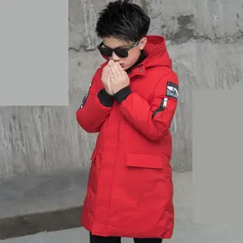 Children Winter Coat Cotton Down Jackets Teenage Boys Clothing 2020 Kids Warm Thick Hood Long Down Parka Snowsuit 10 12 14 Year
Children Winter Coat Cotton Down Jackets Teenage Boys Clothing 2020 Kids Warm Thick Hood Long Down Parka Snowsuit 10 12 14 Year