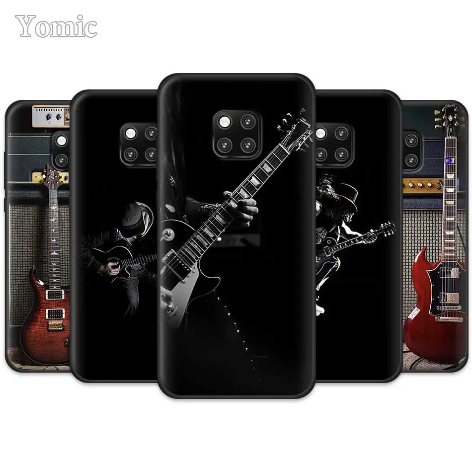 Black Silicone TPU Phone Case for Huawei Mate 20 Pro 10 20 Lite Honor 20 Lite 20 Pro P20 P30 Pro guitar amp marshall Case Cover
Black Silicone TPU Phone Case for Huawei Mate 20 Pro 10 20 Lite Honor 20 Lite 20 Pro P20 P30 Pro guitar amp marshall Case Cover