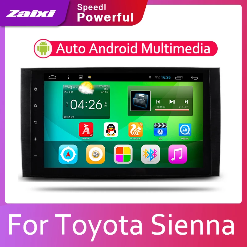 ZaiXi 2din Car multimedia Android Autoradio Car Radio GPS player For Toyota Sienna 2011~2014 Bluetooth WiFi Mirror link Navi
ZaiXi 2din Car multimedia Android Autoradio Car Radio GPS player For Toyota Sienna 2011~2014 Bluetooth WiFi Mirror link Navi