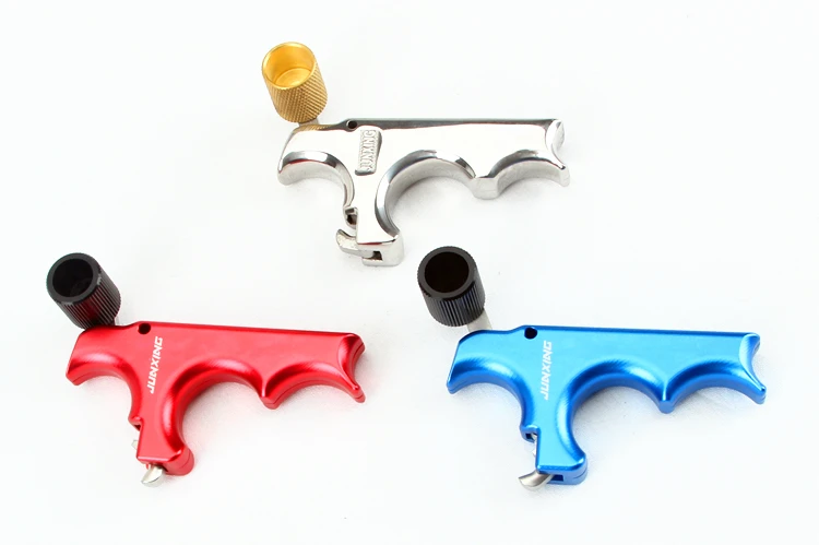 Compound Bow Release Aids Grip 3 Fingers Archery Caliper Release Hunting Adjustable Trigger Tension Right Left Hand