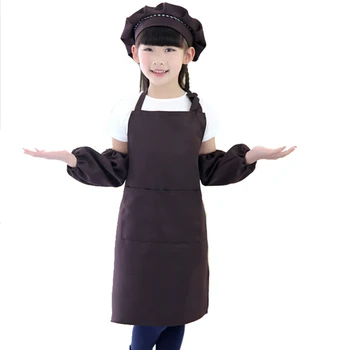 Apron for Children child Kids Sleeves Hat Set Big Pocket Kitchen Baking Painting Cooking Craft Art Bib Apron Print Logo ETWQ001
Apron for Children child Kids Sleeves Hat Set Big Pocket Kitchen Baking Painting Cooking Craft Art Bib Apron Print Logo ETWQ001