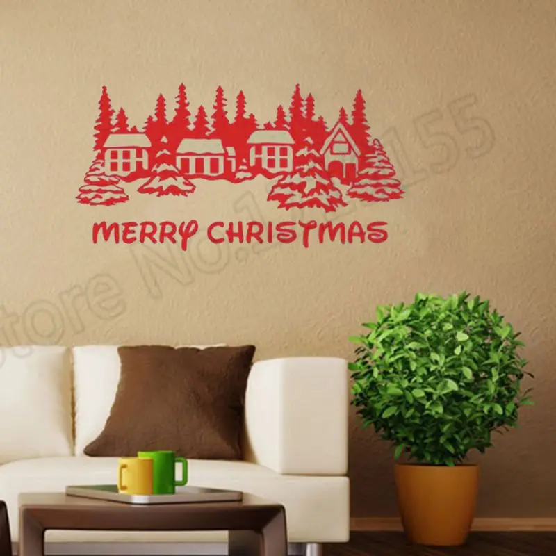 YOYOYU Wall Decal Home Decor Living Room Bedroom Christmas Window Decorations Town Decals art vinyl remove wall stickers ZW56
YOYOYU Wall Decal Home Decor Living Room Bedroom Christmas Window Decorations Town Decals art vinyl remove wall stickers ZW56