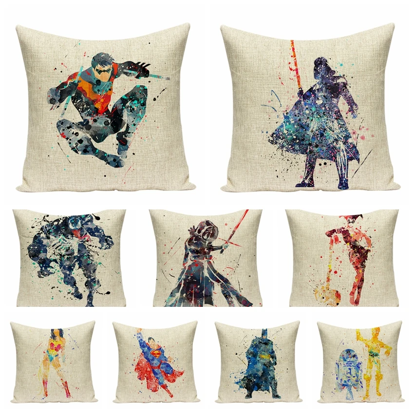 Abstract Watercolor Linen Square Pillowcase Film Surrounding Cartoon Cushion Decorative Pillow Home Decor Sofa Throw Pillow
Abstract Watercolor Linen Square Pillowcase Film Surrounding Cartoon Cushion Decorative Pillow Home Decor Sofa Throw Pillow