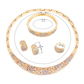 Fashion African Dubai Gold Jewelry Nigerian Crystal Necklace Hoop Earrings Women Italian Bridal Jewelry Sets Wedding Accessories
Fashion African Dubai Gold Jewelry Nigerian Crystal Necklace Hoop Earrings Women Italian Bridal Jewelry Sets Wedding Accessories
