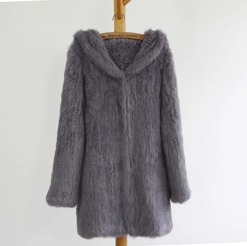 2019 Fashion New Winter Women Hood Long Jacket Real Rabbit Fur Knit Hooded Coat Jacket Warm Thick Fur RJ0013
2019 Fashion New Winter Women Hood Long Jacket Real Rabbit Fur Knit Hooded Coat Jacket Warm Thick Fur RJ0013