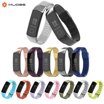 Mijobs Stainless Steel Metal Strap For Huawei Honor Band 5/4 Smart Wristband Metal Bracelet For Honor Band 5 4 Smart Accessories
Mijobs Stainless Steel Metal Strap For Huawei Honor Band 5/4 Smart Wristband Metal Bracelet For Honor Band 5 4 Smart Accessories