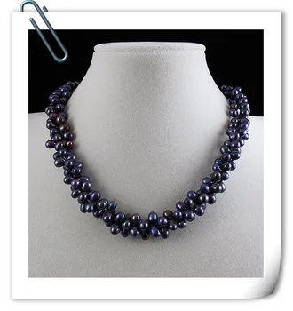 Unique Pearls jewellery Store,45cm AA 6-7MM Rice Black Freshwater Pearl Necklace,Charming Women Gift Wedding Birthday Jewelry
Unique Pearls jewellery Store,45cm AA 6-7MM Rice Black Freshwater Pearl Necklace,Charming Women Gift Wedding Birthday Jewelry