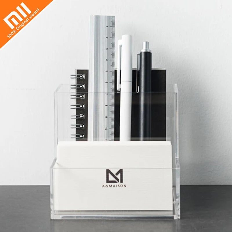 Original xiaomi Mijia A&MAISON desktop storage box transparent material study office business card storage object large capacity
Original xiaomi Mijia A&MAISON desktop storage box transparent material study office business card storage object large capacity