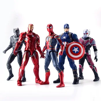 The Avengers Super Hero Spiderman Doll Marvel Spider man Iron man Antman Hulk Action Figures Toy NO Color Box
The Avengers Super Hero Spiderman Doll Marvel Spider man Iron man Antman Hulk Action Figures Toy NO Color Box
