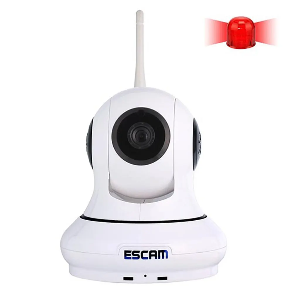 

ESCAM QF500 HD 720P Wifi IP Camera IR 30m Range Remote Control Pan / Tilt Alarm IP Camera Wi-fi Home Security Camera for Indoor