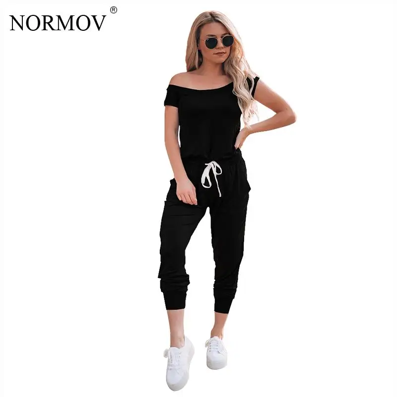 NORMOV Two Piece Set Casual Pants Solid Color Short Sleeve Tracksuit And Sexy Skull Jumpsuit Women Two Piece Outfits
NORMOV Two Piece Set Casual Pants Solid Color Short Sleeve Tracksuit And Sexy Skull Jumpsuit Women Two Piece Outfits