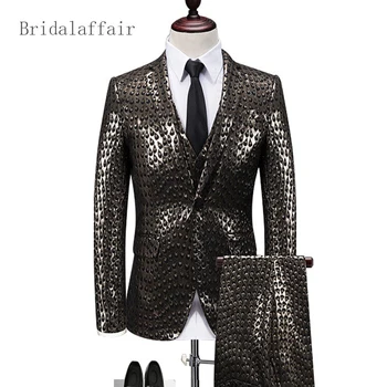 Bridalaffair 2018 Suits Mens Figured Suits Men Shiny Blazer Pants Vest 3Pcs Suits Prom Club Outfits Men Tuxedo Jackets Social
Bridalaffair 2018 Suits Mens Figured Suits Men Shiny Blazer Pants Vest 3Pcs Suits Prom Club Outfits Men Tuxedo Jackets Social