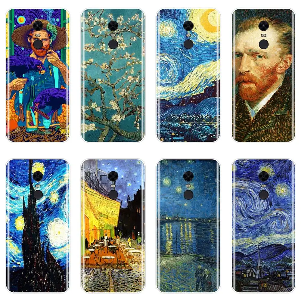 Van Gogh Phone Case For Pocophone F1 Xiaomi Redmi Note 4 4X 5 5A 6 Pro Prime Silicone Back Cover For Redmi S2 6A 5 Plus 4A Case
Van Gogh Phone Case For Pocophone F1 Xiaomi Redmi Note 4 4X 5 5A 6 Pro Prime Silicone Back Cover For Redmi S2 6A 5 Plus 4A Case