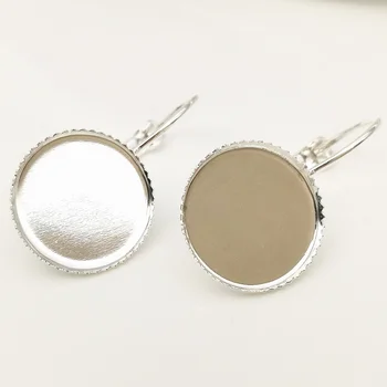 Free Shipping 50pcs/lot 10/12/14/16/18/20MM Copper Silver plating Round Blank earrings Cameo cabochons base setting accessories
Free Shipping 50pcs/lot 10/12/14/16/18/20MM Copper Silver plating Round Blank earrings Cameo cabochons base setting accessories