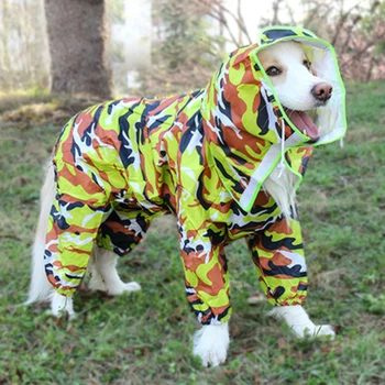 HEYPET Large Dog Raincoat Clothes Waterproof Rain Jumpsuit for Big Medium Small Dogs Golden Retriever Outdoor Pet Clothing Coat
HEYPET Large Dog Raincoat Clothes Waterproof Rain Jumpsuit for Big Medium Small Dogs Golden Retriever Outdoor Pet Clothing Coat