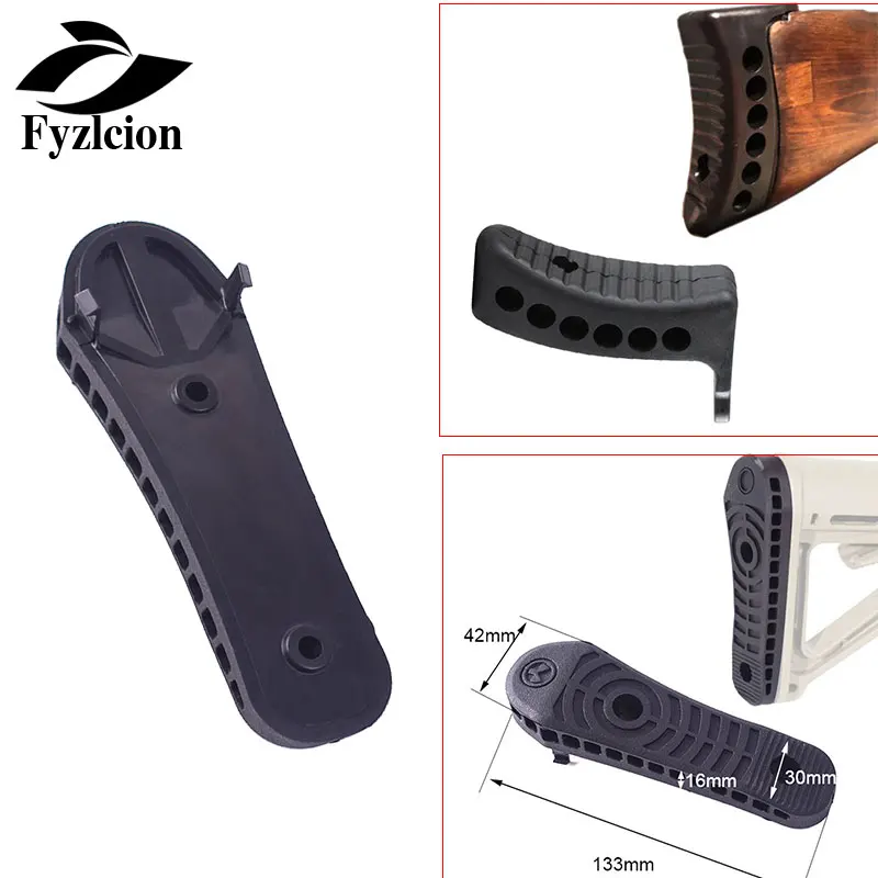 3 types M4 AR15 Hunting Accessories Butt Pad for Six Position Stock - Non Slip Style - Rubber ButtPad Recoil Leaper
3 types M4 AR15 Hunting Accessories Butt Pad for Six Position Stock - Non Slip Style - Rubber ButtPad Recoil Leaper