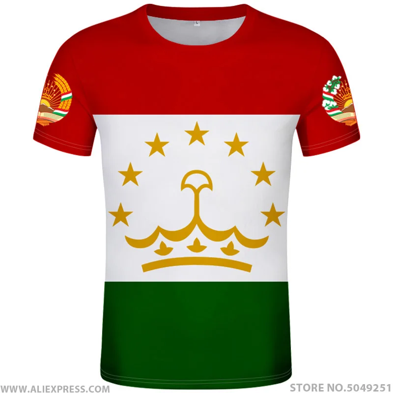 TAJIKISTAN t shirt diy free custom made name number tjk T-Shirt nation flag tj tajik country college photo print text 0 clothing
TAJIKISTAN t shirt diy free custom made name number tjk T-Shirt nation flag tj tajik country college photo print text 0 clothing