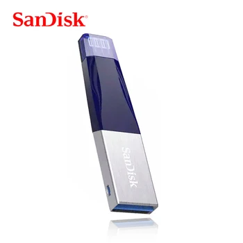 SanDisk IX40N USB Flash Drive 64GB iXPand OTG 128GB Lightning USB 3.0 Dual Flash Drive 32GB Memory Stick MFi For iPhone/iPad
SanDisk IX40N USB Flash Drive 64GB iXPand OTG 128GB Lightning USB 3.0 Dual Flash Drive 32GB Memory Stick MFi For iPhone/iPad