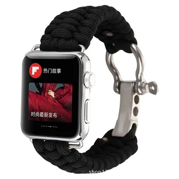 New 38mm 42mm Sports Band for Apple Watch Men Women Nylon Bracelet Strap Watch Band for Apple Watch Replacement for Bracelet
New 38mm 42mm Sports Band for Apple Watch Men Women Nylon Bracelet Strap Watch Band for Apple Watch Replacement for Bracelet