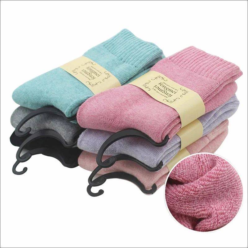 New Winter Women Socks Thick Warm Cotton Socks Soft as Thermal Cashmere Socks Women's Thicken Casual Socks Girl Solid Color
New Winter Women Socks Thick Warm Cotton Socks Soft as Thermal Cashmere Socks Women's Thicken Casual Socks Girl Solid Color