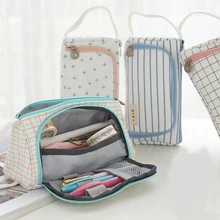 Creative Grid Large Capacity Pencil Case Girl Boy Student Multifunction Stationery Pen Brushes Bag Pouch Box School Stationery
Creative Grid Large Capacity Pencil Case Girl Boy Student Multifunction Stationery Pen Brushes Bag Pouch Box School Stationery