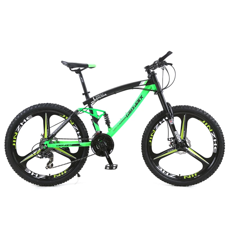 LAUXJACK Mountain Bike Steel Frame Full Suspension Frame Mechanical Disc Brake 24 Speed Shimano 26" Alloy Wheels MTB
LAUXJACK Mountain Bike Steel Frame Full Suspension Frame Mechanical Disc Brake 24 Speed Shimano 26" Alloy Wheels MTB