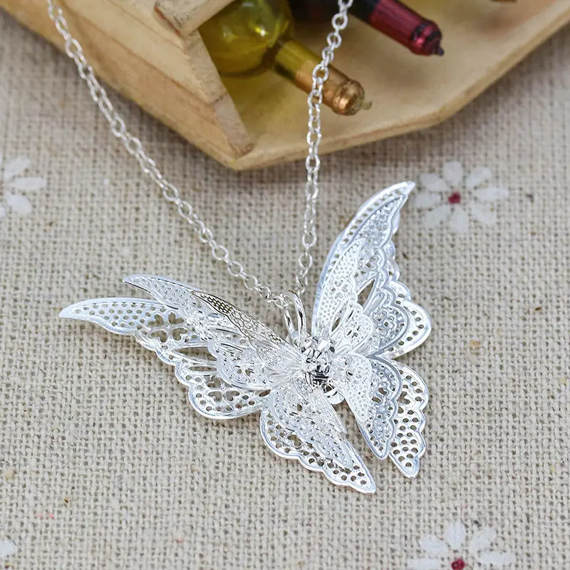 Wholesale New Fashion Women's Jewelry Butterfly Pendant & Necklace Chain Butterfly Women Necklace Jewelry 4ND263
Wholesale New Fashion Women's Jewelry Butterfly Pendant & Necklace Chain Butterfly Women Necklace Jewelry 4ND263