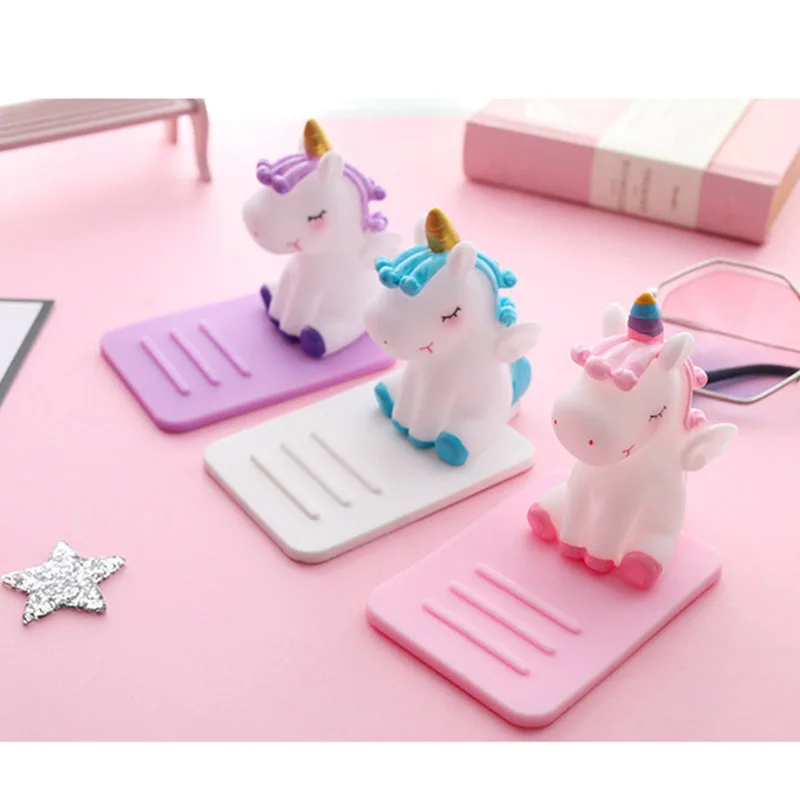 Cute Cartoon Unicorn Phone Stand Bracket Base Mobile Phone Holder Support Desk Decor Anti-slip for iPhone XiaoMi Huawei Samsung
Cute Cartoon Unicorn Phone Stand Bracket Base Mobile Phone Holder Support Desk Decor Anti-slip for iPhone XiaoMi Huawei Samsung