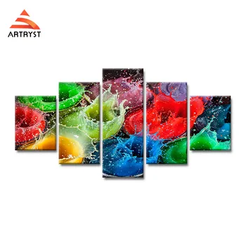 Artryst 5 pieces of modern home decoration canvas color paint poster HD printed on canvas wall art picture for living room
Artryst 5 pieces of modern home decoration canvas color paint poster HD printed on canvas wall art picture for living room