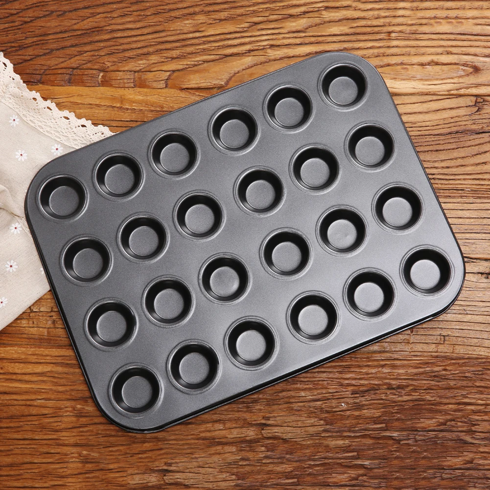 24 Cups Baking Mold Non Stick Cake Biscuit Dish Tray Cupcake Muffin Oven Form Mold Carbon Steel Bakeware
24 Cups Baking Mold Non Stick Cake Biscuit Dish Tray Cupcake Muffin Oven Form Mold Carbon Steel Bakeware