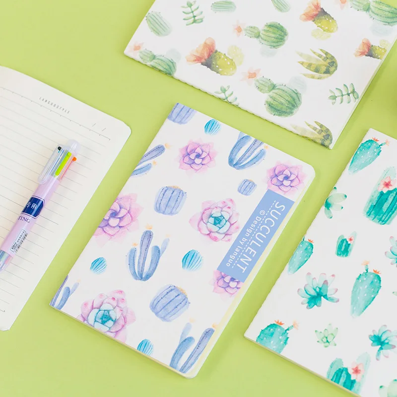 Cute Cactus Succulent Plants Printing Notebook Cartoon Diary Planner Notepad for Kids Gift Korean Student School Stationery
Cute Cactus Succulent Plants Printing Notebook Cartoon Diary Planner Notepad for Kids Gift Korean Student School Stationery