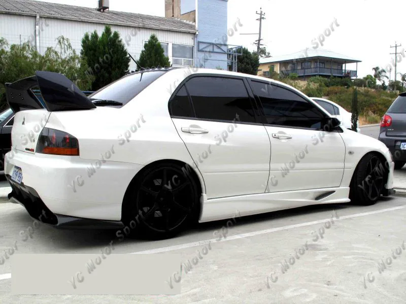 2006-2007 Mitsubishi Evolution 9 JDM Voltex Style Rear Diffuser FRP (18)