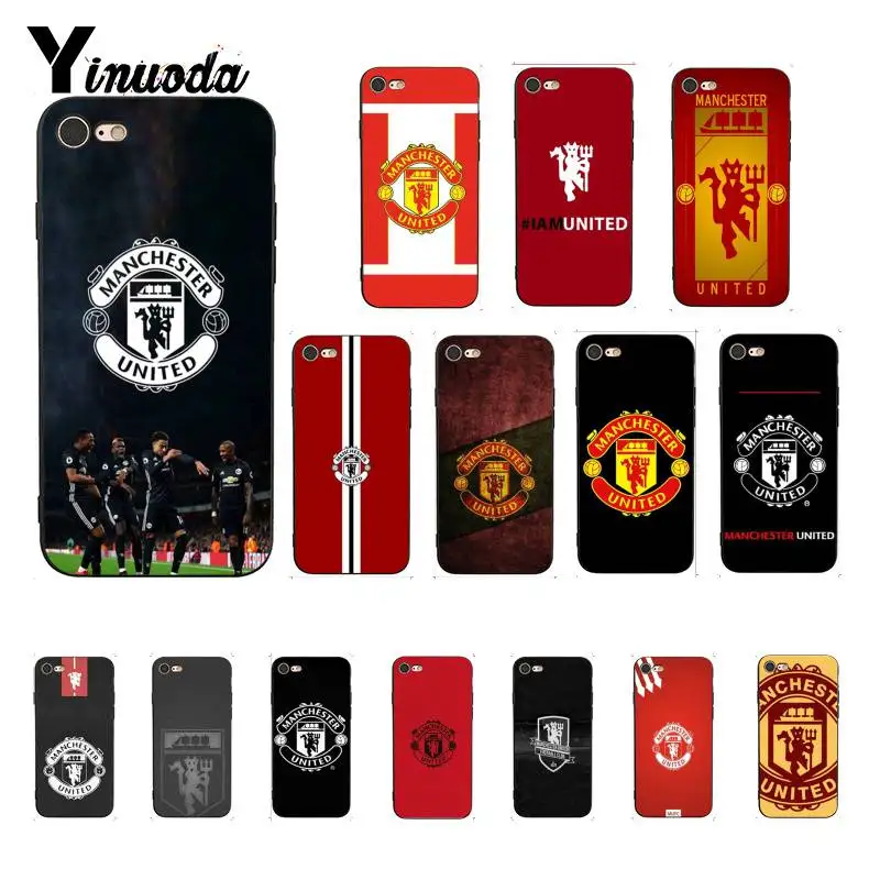 Yinuoda Manchester United FC Black TPU Soft Silicone Phone Case Cover for iPhone 8 7 6 6S 6Plus 5 5S SE XR X XS MAX Coque Shell
Yinuoda Manchester United FC Black TPU Soft Silicone Phone Case Cover for iPhone 8 7 6 6S 6Plus 5 5S SE XR X XS MAX Coque Shell