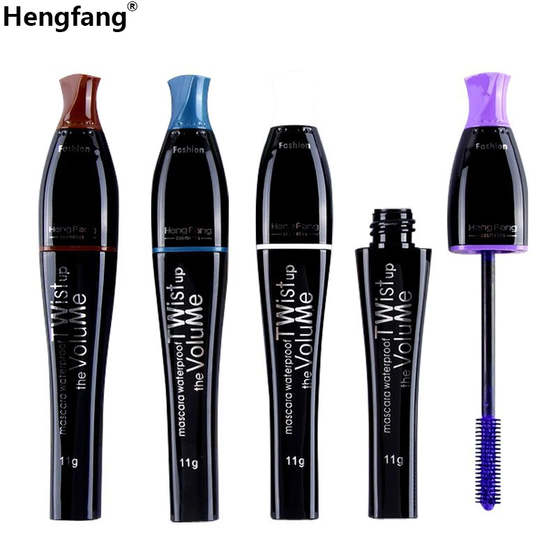 brand HengFang make up Long Eyelash 4 colors tubes Lengthening waterproof makeup eyes black dual mascara noir volume color
brand HengFang make up Long Eyelash 4 colors tubes Lengthening waterproof makeup eyes black dual mascara noir volume color