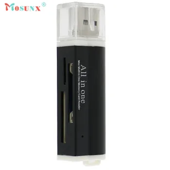 Mosunx Advanced Reader USB Card Reader for Micro SD SDHC TF M2 MMC MS PRO DUO All in 1 USB 2.0 Multi Memory Card Reader 2018 1PC
Mosunx Advanced Reader USB Card Reader for Micro SD SDHC TF M2 MMC MS PRO DUO All in 1 USB 2.0 Multi Memory Card Reader 2018 1PC