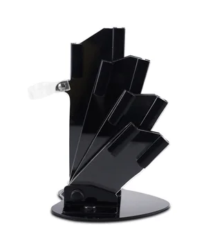 Knife Stand Used For 3" 4" 5" 6" Ceramic Knife + One Peeler High Grade Acrylic Knife Holder Black Knife Block
Knife Stand Used For 3" 4" 5" 6" Ceramic Knife + One Peeler High Grade Acrylic Knife Holder Black Knife Block