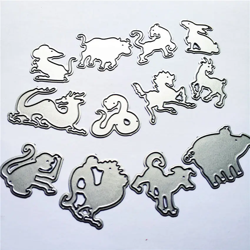 Metal Cutting Dies Craft Zodiac Carbon Steel Embossing Stencil DIY Scrapbooking Pad Handmade Papercra
Metal Cutting Dies Craft Zodiac Carbon Steel Embossing Stencil DIY Scrapbooking Pad Handmade Papercra
