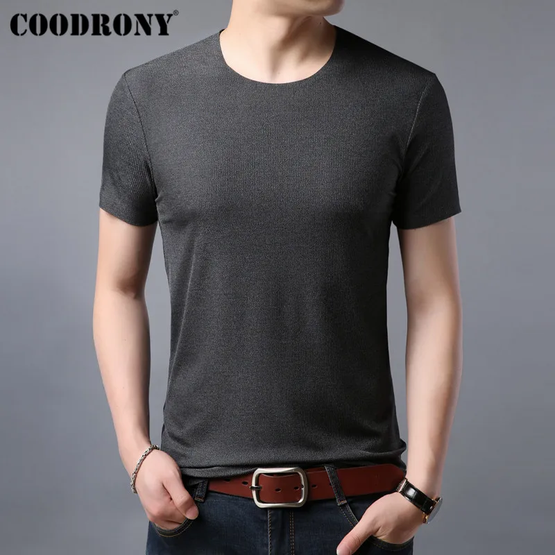 COODRONY T Shirt Men Short Sleeve T-Shirt Men 2019 Summer Silky Solid Color Casual O-Neck Tee Shirt homme Men's T-Shirts S95037
COODRONY T Shirt Men Short Sleeve T-Shirt Men 2019 Summer Silky Solid Color Casual O-Neck Tee Shirt homme Men's T-Shirts S95037