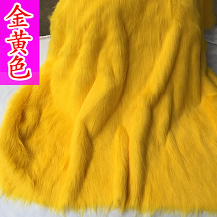 Pure white black plush fabric spot imitation fox fur fake hair wholesale blanket
Pure white black plush fabric spot imitation fox fur fake hair wholesale blanket