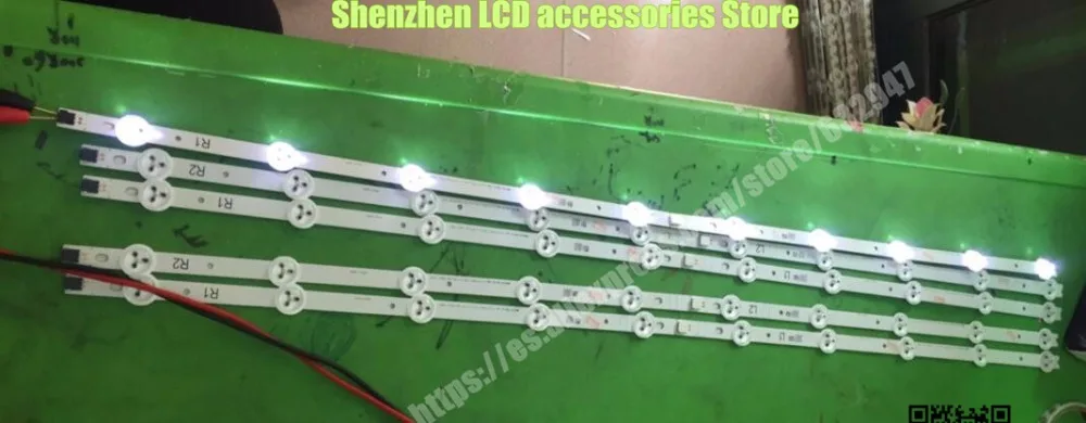 10 Pieces/lot FOR Panasonic TX-L42B6B TX-L42BL6B & More LED TVs using LC420DUE (SF) panel R1+L1=6Pieces R2+L2=4Pieces
10 Pieces/lot FOR Panasonic TX-L42B6B TX-L42BL6B & More LED TVs using LC420DUE (SF) panel R1+L1=6Pieces R2+L2=4Pieces