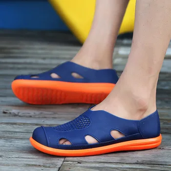 Summer Breathable Men's Sandals Soft Leather Casual Shoes Comfortable Flats Man slippers Roman Style Beach Sandals hjn7
Summer Breathable Men's Sandals Soft Leather Casual Shoes Comfortable Flats Man slippers Roman Style Beach Sandals hjn7