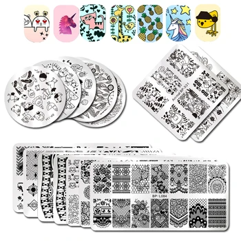 BORN PRETTY Geometry Stamping Plate Lace Flower Animal Pattern Nail Art Stamping Template Image Plate Stencils
BORN PRETTY Geometry Stamping Plate Lace Flower Animal Pattern Nail Art Stamping Template Image Plate Stencils