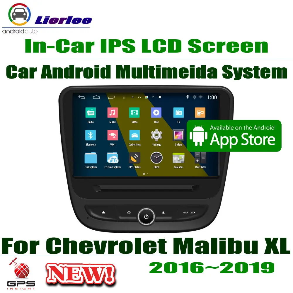 Car Android Player 9" IPS LCD Screen For Chevrolet Malibu XL 2016~2019 Car GPS Navigation Radio AMP BT SD USB AUX WIFI
Car Android Player 9" IPS LCD Screen For Chevrolet Malibu XL 2016~2019 Car GPS Navigation Radio AMP BT SD USB AUX WIFI