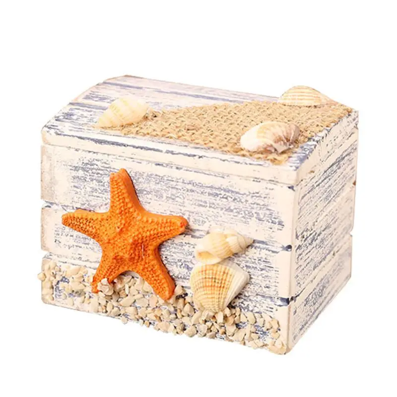 Mini Sea Wooden Jewelry Storage Box Gift Craft Cosmetic Case Organizer Starfish Bins Wedding Candy Box
Mini Sea Wooden Jewelry Storage Box Gift Craft Cosmetic Case Organizer Starfish Bins Wedding Candy Box