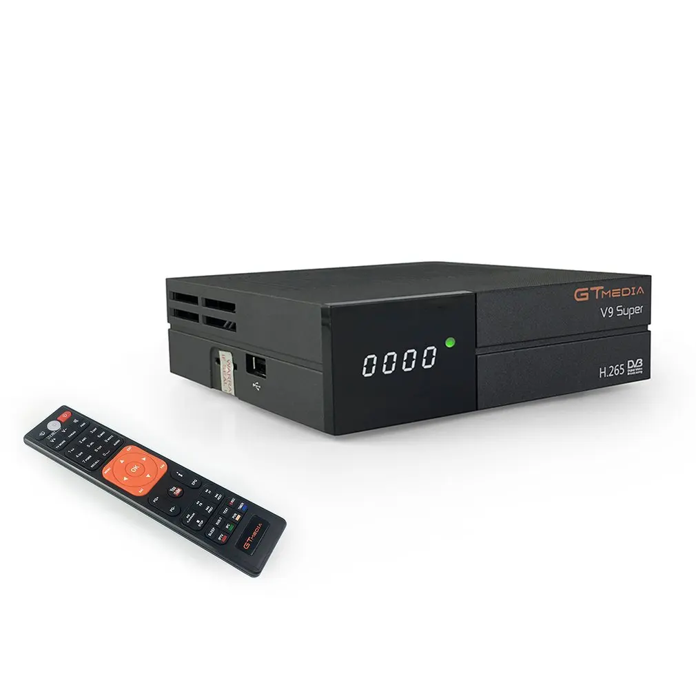 Black Durable Multi-functional V9 Super Full H.265 DVB-S2 TV Satellite Receiver Receptor Buit-in WIFI
Black Durable Multi-functional V9 Super Full H.265 DVB-S2 TV Satellite Receiver Receptor Buit-in WIFI