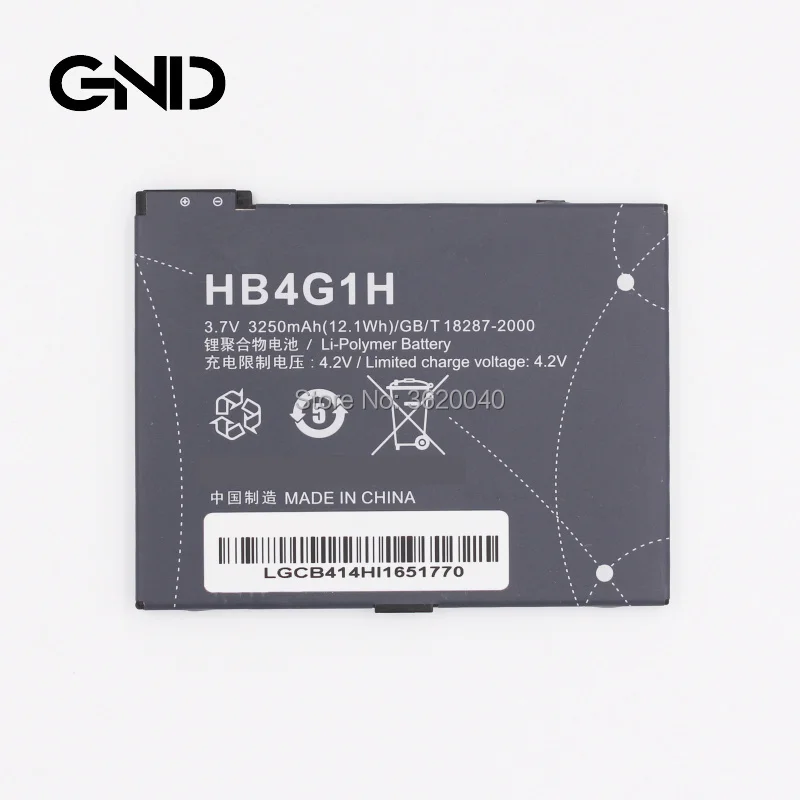 GND 3250mAh/12.1Wh HB4G1H Replacement Battery For HUAWEI IDEOS S7 Slim S7slim Built-in Li-ion bateria Li-Polymer Batterie
GND 3250mAh/12.1Wh HB4G1H Replacement Battery For HUAWEI IDEOS S7 Slim S7slim Built-in Li-ion bateria Li-Polymer Batterie