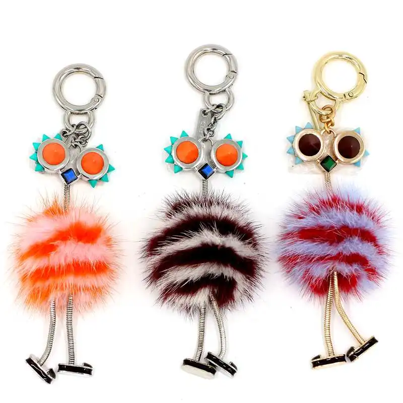 women real mink monster bag charm keychain striped stainless steell metal robot ostrich key chain handbag keyring luxury pendant
women real mink monster bag charm keychain striped stainless steell metal robot ostrich key chain handbag keyring luxury pendant